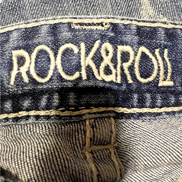 Rock & Roll Cowgirl Bootcut Jeans Womens Size 30Mid Rise Stretch - Picture 9 of 12